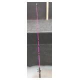 PINK ZEBCO ROD AND ZEBCO RL3 REEL