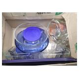 BOX OF PYREX & MORE