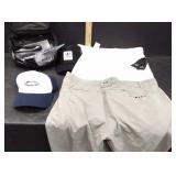 OAKLEY SHORTS,HAT, SET OF WAHL CLIPPERS