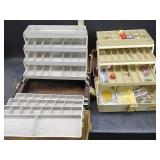 2 PLANO TACKLE BOXES & CONTENTS