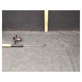 ZEBCO 3'ROD AND REEL