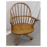 OAK DESK CHAIR