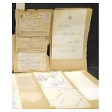 VTG,SCRAPBOOK &LOSE PAGES, 40'S & 50'S