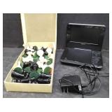 SONY PORTABLE DVD PLAYER, VTG CHESS SET