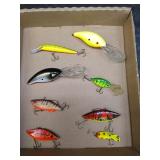 8 FISHING LURES