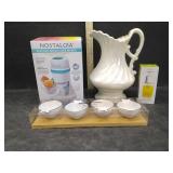 SNOW CONE MAKER,DECORATIVE PICTURE & MORE