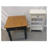 SIDE TABLE AND END TABLE