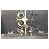 3 METAL WALL DECOR PIECES