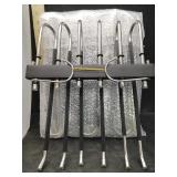 6 RUNG TROUSERS ORGANZER FOR CLOSETS X 3