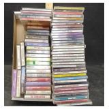CASSETTES &CD'S, AEROSMITH, RUSH,JOURNEY & MORE