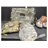 CAMO BAG & CANTEEN,SHOES
