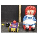 RAGGEDY ANN BANK & VIDEO GAME