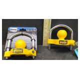 2 REESE HITCH COUPLER LOCKS WITH KEYS