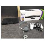 XBOX 360 KINECT, PLAYSTATION2, COMP CONTROLLER&