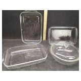PYREX DISHES & LIBBEY