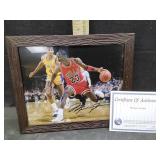 MICHAEL JORDAN 8ï¿½10 SIGNED PHOTOGRAPH WITH COA