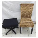 ERGONOMIC DESK CHAIR AND CHAIR