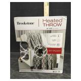 BROOKSTONE HEATED THROW