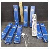 5 PCS EACH, 8 PLACE SETTINGS WM FRASERS FLATWARE