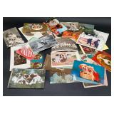 Lot of Vintage Dog & Puppy Postcards Ephemera