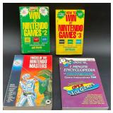 Lot of 4 Vintage Nintendo Gaming Strategy Books
