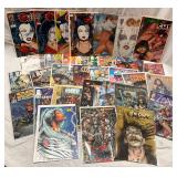 Assorted Comics: Battlestone, Shi, Stryke Force +