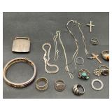 Lot of Sterling Silver 925 Jewelry