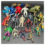 Assorted Action Figures: Power Rangers, Marvel+