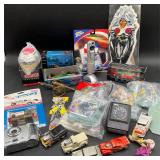 Collectibles Lot: Diecast Cars, Marvel & More