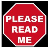 PLEASE READ BEFORE BIDDING