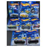 8 Assorted Hot Wheels Diecast Cars