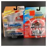 2 Johnny Lightning Diecast Willeys Gassers +