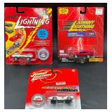 3 Johnny Lightning Diecast KB Toys, Anniversary +