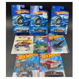 8 Assorted Hot Wheels Diecast Cars