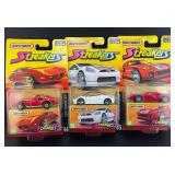 3 Matchbox Streakers Limited Ed Diecast Cars