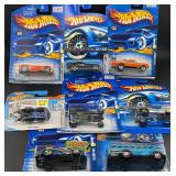 8 Assorted Hot Wheels Diecast Cars