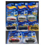 8 Assorted Hot Wheels Diecast Cars