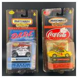 2 Matchbox Collectibles Diecast Coca-Cola & Dare