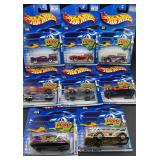 8 Assorted Hot Wheels Diecast Cars