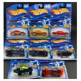 8 Assorted Hot Wheels Diecast Cars