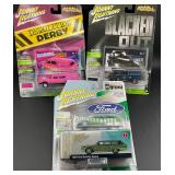 3 Johnny Lightning Street Freaks & Storage Tin