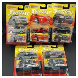 5 Matchbox Superfast Diecast Cars