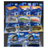 8 Assorted Hot Wheels Diecast Cars
