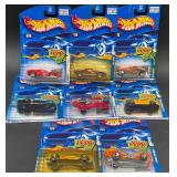 8 Assorted Hot Wheels Diecast Cars