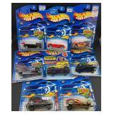 8 Assorted Hot Wheels Diecast Cars