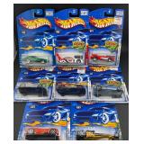 8 Assorted Hot Wheels Diecast Cars