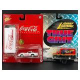 2 Johnny Lightning Cars True Grit & Coca-Cola