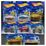 8 Assorted Hot Wheels Diecast Cars