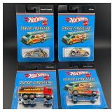 4 Hot Wheels Super Chromes Diecast Cars