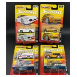 4 Matchbox Superfast Diecast Cars